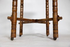 Bruce Talbert for Gillows, Aesthetic Movement Walnut Octagonal Table #2 - Thumbnail 15