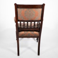 George Faulkner Armitage Attributed, an Aesthetic Movement Mahogany Armchair - Thumbnail 16