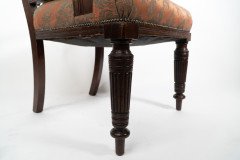 George Faulkner Armitage Attributed, an Aesthetic Movement Mahogany Armchair - Thumbnail 14