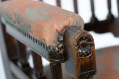 George Faulkner Armitage Attributed, an Aesthetic Movement Mahogany Armchair - Thumbnail 7