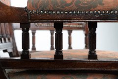 George Faulkner Armitage Attributed, an Aesthetic Movement Mahogany Armchair - Thumbnail 8