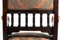 George Faulkner Armitage Attributed, an Aesthetic Movement Mahogany Armchair - Thumbnail 19