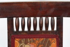 George Walton for John Rowntree's Cafe & Miss Cranston Tearooms. Arts & Crafts Walnut Armchair - Thumbnail 7