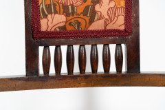 George Walton for John Rowntree's Cafe & Miss Cranston Tearooms. Arts & Crafts Walnut Armchair - Thumbnail 10