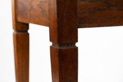 Arts & Crafts, Oak Single Drawer Card or Games Table (c.1900) - Thumbnail 23