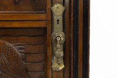 Aesthetic Movement Oak Side Cabinet - Thumbnail 16