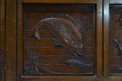 Aesthetic Movement Oak Side Cabinet - Thumbnail 13