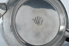 Liberty & Co., an Arts & Crafts Six Piece Pewter Tudric Tea Set - Thumbnail 8