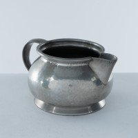 Liberty & Co., An Arts & Crafts Six Piece Pewter Tudric Tea Set - Thumbnail 12