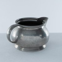 Liberty & Co., An Arts & Crafts Six Piece Pewter Tudric Tea Set - Thumbnail 13