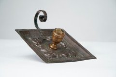 Benham & Froud London. A Pair of Arts & Crafts Copper Night Candle Holders - Thumbnail 11