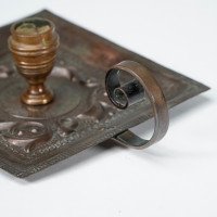 Benham & Froud London. A Pair of Arts & Crafts Copper Night Candle Holders - Thumbnail 14