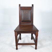 Set of Four Aesthetic Hall Chairs in the Manner of E. W. Godwin - Thumbnail 5
