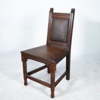Set of Four Aesthetic Hall Chairs in the Manner of E. W. Godwin - Thumbnail 6