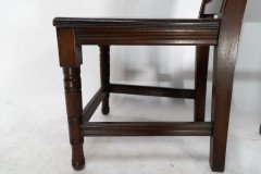 Set of Four Aesthetic Hall Chairs in the Manner of E. W. Godwin - Thumbnail 15