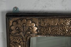 John Williams. The Guild of Handicraft. Enormous & Exceptional Copper Mirror - Thumbnail 4