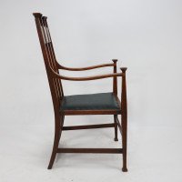 George Montague Ellwood. Made by J. S. Henry. A Set of Ten Arts & Crafts Oak Dining Chairs - Thumbnail 14