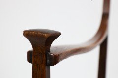 George Montague Ellwood for J. S. Henry, Ten Arts & Crafts Oak Dining Chairs - Thumbnail 17