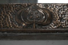 John Williams. The Guild of Handicraft. Enormous & Exceptional Copper Mirror - Thumbnail 14