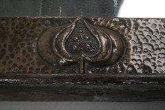 John Williams. The Guild of Handicraft. Enormous & Exceptional Copper Mirror - Thumbnail 16