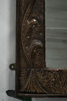 John Williams. The Guild of Handicraft. Enormous & Exceptional Copper Mirror - Thumbnail 17