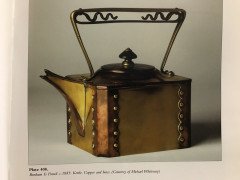 Dr. C Dresser for Benham & Froud (stamped Mark). An Aesthetic Movement Brass Fire Bucket & Shovel - Thumbnail 19