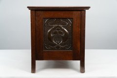 Liberty & Co., a Small Trunk with Copper Panels In the style of C. R. Mackintosh - Thumbnail 3