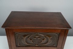 Liberty & Co., A Small Trunk with Copper Panels in the Style of C. R. Mackintosh - Thumbnail 7