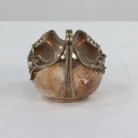 James Dixon, Dr. C. Dresser Style Of. A Silver Plated Sugar Bowl & Milk Jug - Thumbnail 7