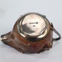 James Dixon, Dr. C. Dresser Style Of. A Silver Plated Sugar Bowl & Milk Jug - Thumbnail 8