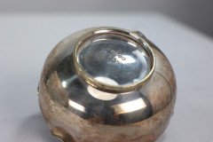 James Dixon, Dr. C. Dresser Style Of. A Silver Plated Sugar Bowl & Milk Jug - Thumbnail 12