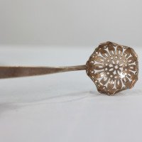 Hukin & Heath, Dr. C. Dresser Style, a Silver Plated Sugar Bowl & Matching Sugar Sifting Spoon - Thumbnail 9