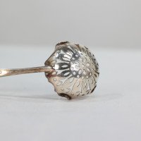 Hukin & Heath, Dr. C. Dresser Style, a Silver Plated Sugar Bowl & Matching Sugar Sifting Spoon - Thumbnail 10