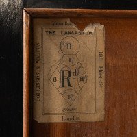 Collinson & Walton. An Aesthetic Movement Burr Walnut & Ebonised Music Cabinet - Thumbnail 13