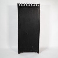 Collinson & Walton. An Aesthetic Movement Burr Walnut & Ebonised Music Cabinet - Thumbnail 18