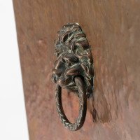 John Pearson attri. Arts & Crafts copper coal bucket with floral decoration - Thumbnail 12