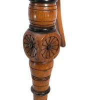 Alfred Waterhouse Attributed, for James Lamb. A Gothic Revival Oak Hall Chair - Thumbnail 11