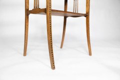 George Walton, Style of. A pair of Arts & Crafts inlaid Oak side table - Thumbnail 17