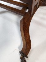 Lamb of Manchester, Stamped Lambs. Rare Anglo-Japanese Oak Oval Centre Table - Thumbnail 16