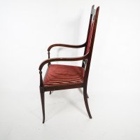 Georges Walton for John Rowntree & Kate Cranstons. An Arts & Crafts Armchair - Thumbnail 4