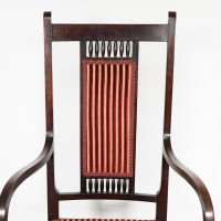Georges Walton for John Rowntree & Kate Cranstons. An Arts & Crafts Armchair - Thumbnail 6