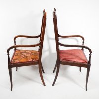 Georges Walton for John Rowntree & Kate Cranstons. An Arts & Crafts Armchair - Thumbnail 17