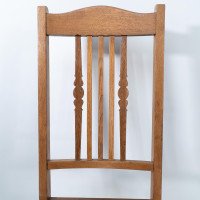 Shapland & Petter, a Well-Crafted Set of Six Arts & Crafts Oak Dining Chairs - Thumbnail 19