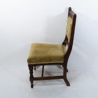 Charles Bevan Attributed, a Set of Six Gothic Revival Oak Dining Chairs - Thumbnail 18