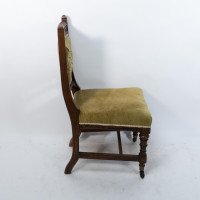 Charles Bevan, attributed. A Set of Six Gothic Revival Oak Dining Chairs - Thumbnail 19