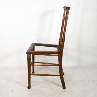 Morris & Co. A monumental set of fourteen Arts & Crafts oak dining chairs - Thumbnail 8