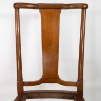 Morris & Co. A monumental set of fourteen Arts & Crafts oak dining chairs - Thumbnail 9