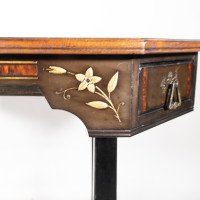 David Waddington. Aesthetic Movement Ebonised & Parcel Gilt Writing Desk - Thumbnail 15