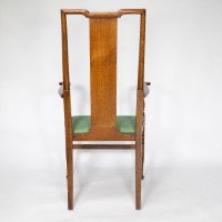 Morris & Co. Arts & Crafts turned Oak Armchair - Thumbnail 5