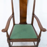 Morris & Co. Arts & Crafts turned Oak Armchair - Thumbnail 18